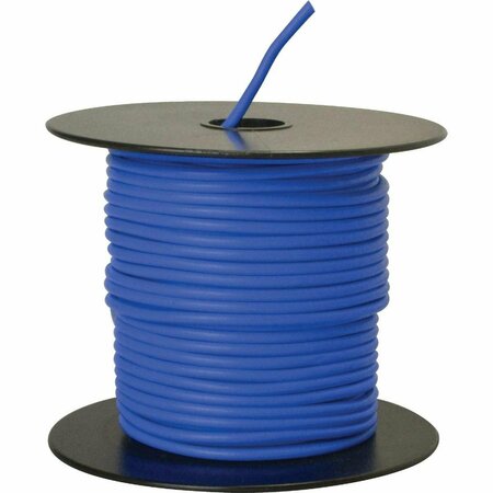 ROAD POWER 100 Ft. 14 Ga. PVC-Coated Primary Wire, Blue 55669423